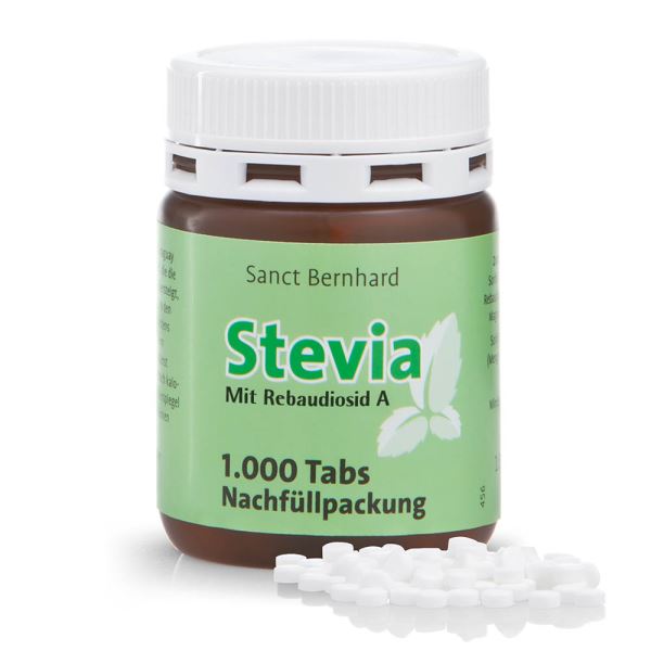 Sanct Bernhard Stevia Tabs náhradní náplň 1000 tbl.