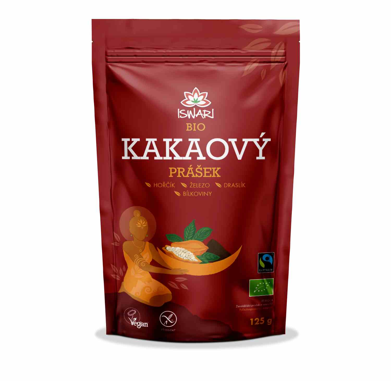 Iswari BIO Kakao prášek Balení: 125 g