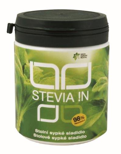 Green Diamond Medical GDM Stevia !N sypké sladidlo 140 g DMT: 30.12.2023