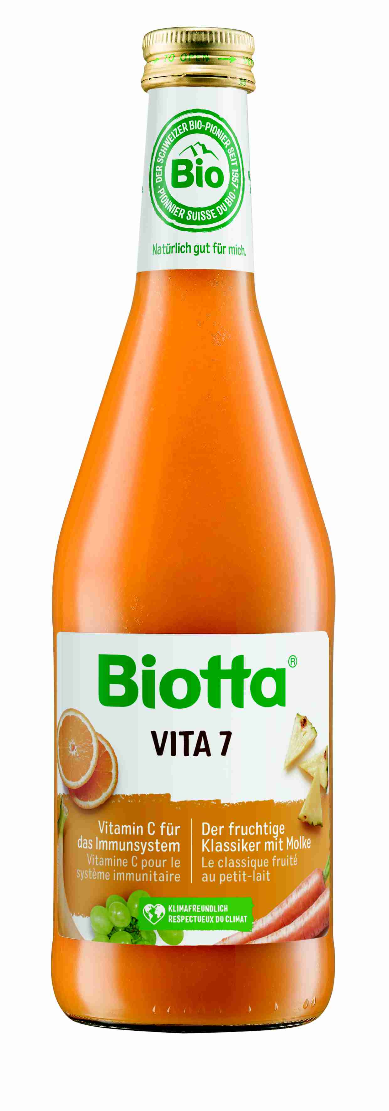 Biotta Bio Vita7 - zdroj vitálních látek pro celý den 500 ml