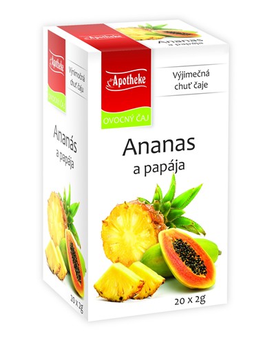 Apotheke Ananas a papája 20x2g