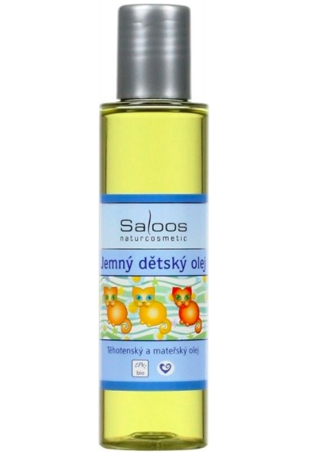 Saloos Bio Jemný dětský olej Balení: 125 ml