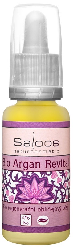 Saloos Bio Argan Revital - regenerační obličejový olej Balení: 20 ml