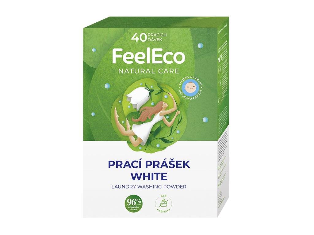 Feel Eco Prací prášek White 2400 g
