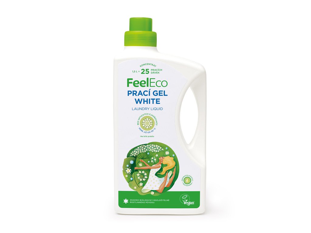 Feel Eco Prací gel White na bílé prádlo Balení: 1500 ml