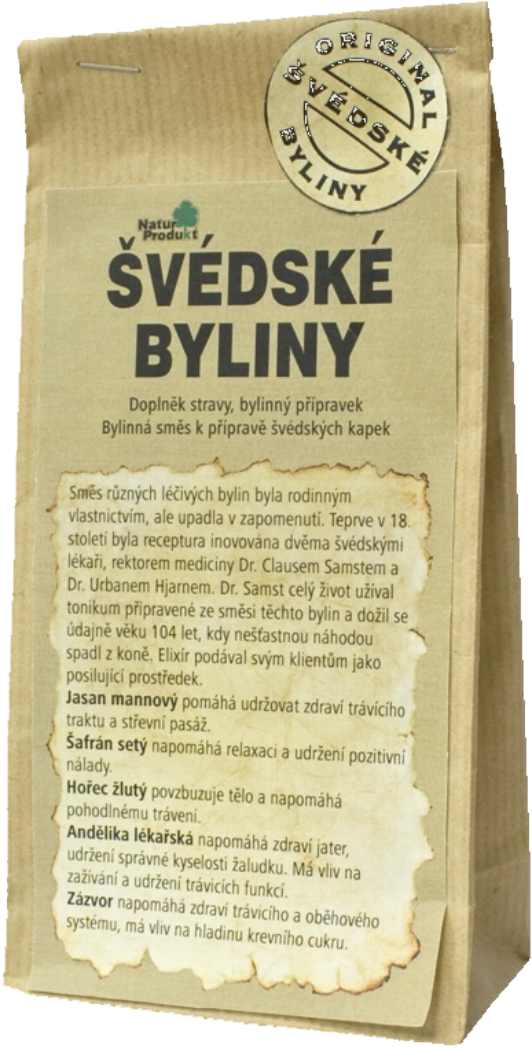 Naturprodukt Švédské byliny 30 g