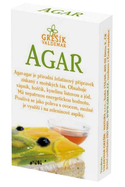 Grešík Agar 20 g