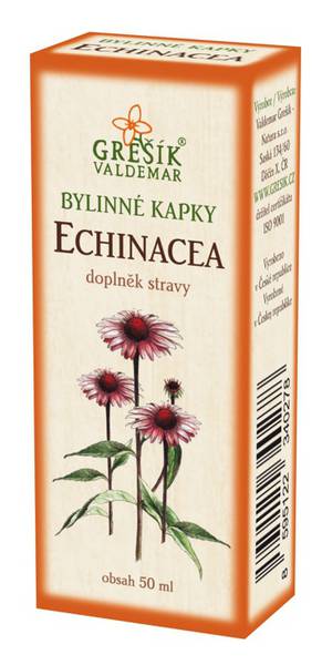 Grešík Echinacea bylinné kapky 50 ml