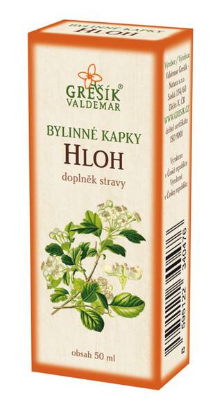 Grešík Hloh bylinné kapky 50 ml