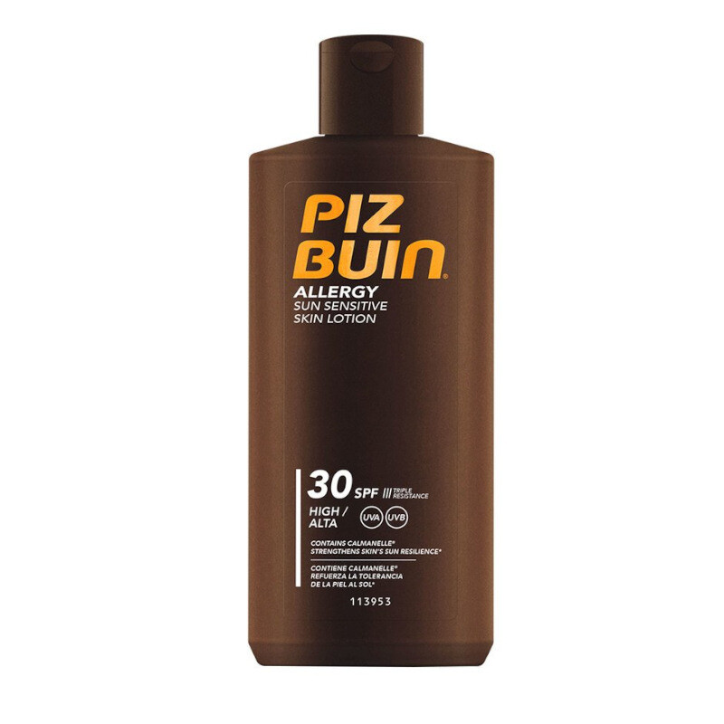 Piz Buin Mléko na opalování SPF 30 (Allergy Lotion) 200 ml