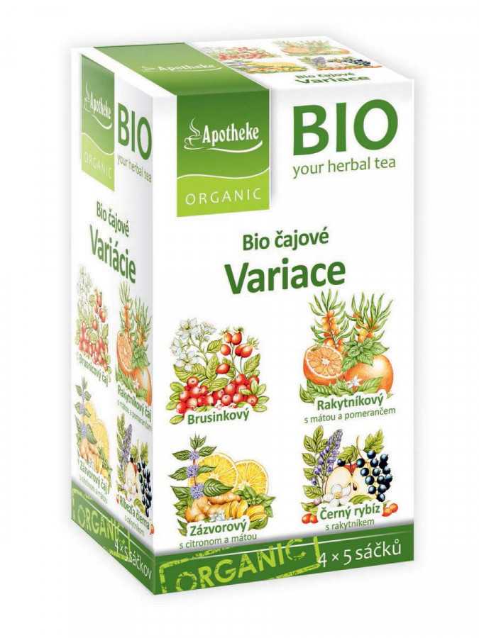 Apotheke Bio Čajové variace 4x5 ns 33g