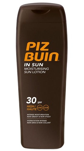 Piz Buin Mléko na opalování SPF 30 (In Sun Moisturising Sun Lotion) 200 ml