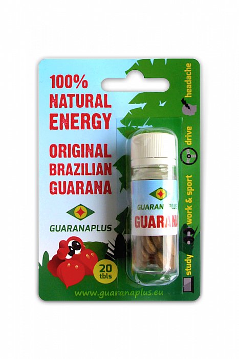 Guaranaplus Guarana tablety Balení: 20 tbl.