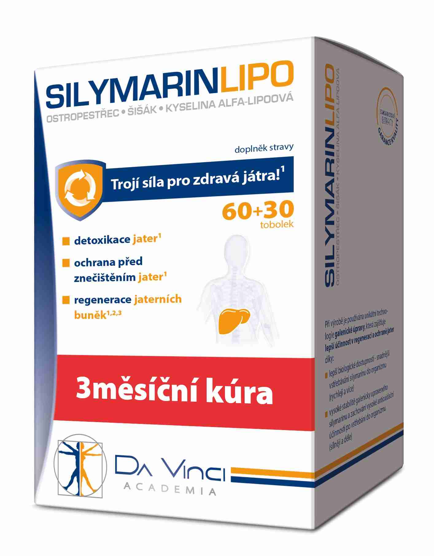 Simply You Silymarin LIPO 60 tob. + 30 tob. ZDARMA