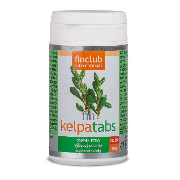 Finclub Fin Kelpatabs 120 tbl.