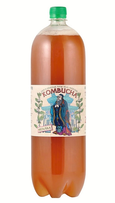 Stevikom Kombucha Meduňka 2000 ml