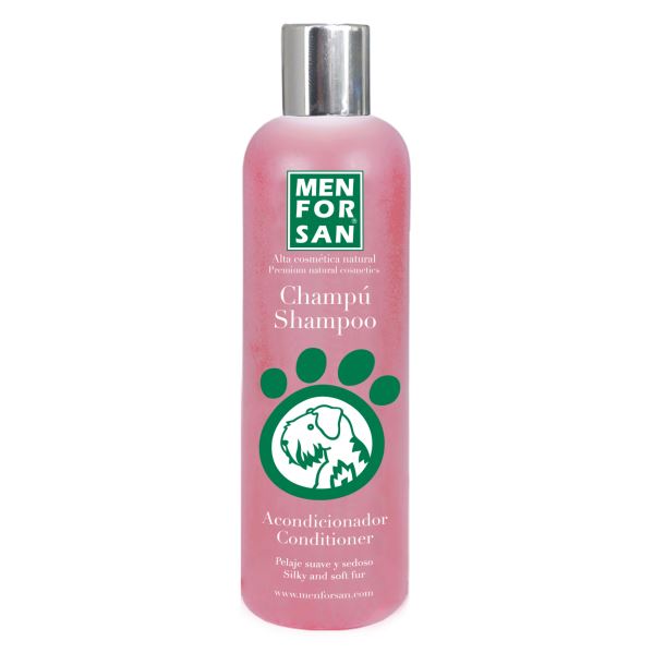 Menforsan Ošetřující šampon a kondicionér proti zacuchávání srsti pro psy Balení: 300 ml