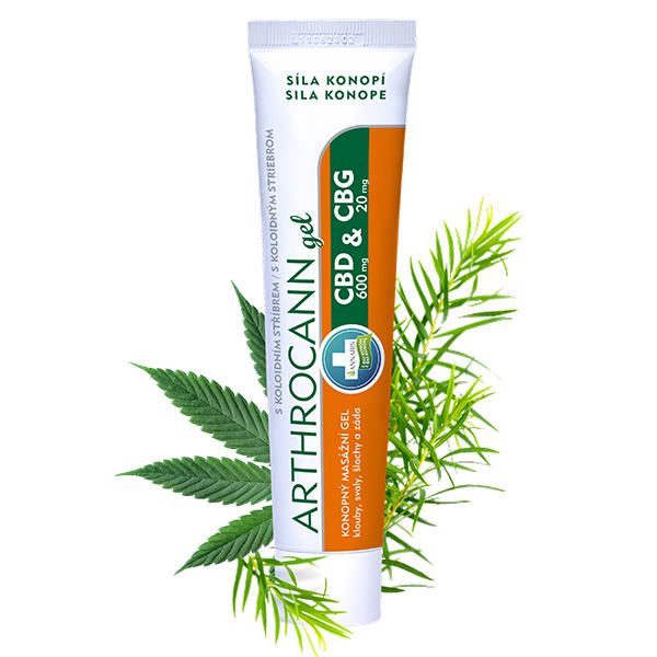 Annabis Arthrocann gel klouby svaly CBD+CBG 75 ml