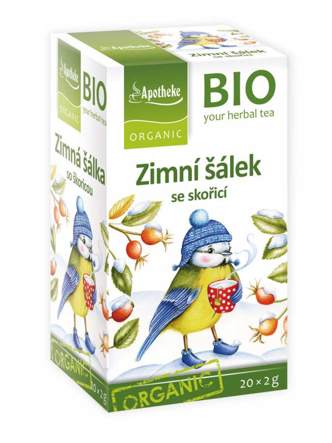 Apotheke Bio Zimní šálek se skořicí 20x2g