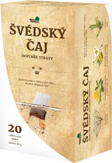 Naturprodukt Švédský čaj 20x2 g