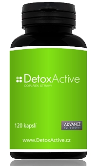 Advance DetoxActive - přírodní detoxikace 120 kapslí