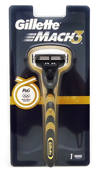 Gillette Holicí strojek Gillette Mach3 + 1 náhradní břit