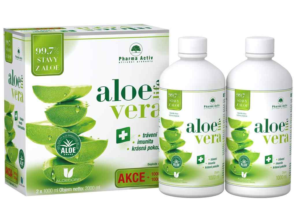 Pharma Activ AloeVeraLife 1+1 ZDARMA (1000 ml + 1000 ml)