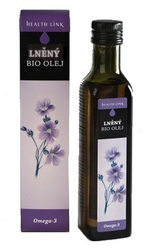 Health Link BIO Lněný olej 250 ml