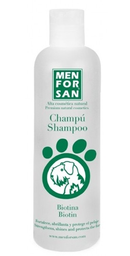 Menforsan Posilující šampon s biotinem pro psy 300 ml