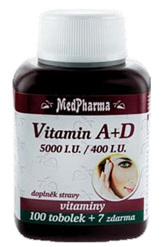 MedPharma Vitamín A + D 107 tob.