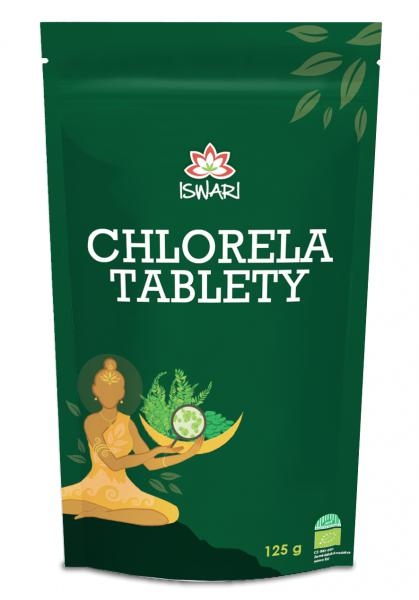 Iswari Bio Chlorella tablety 125 g