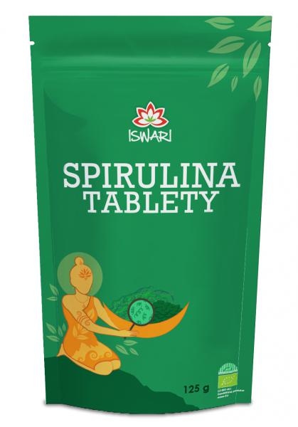 Iswari Bio Spirulina tablety 125 g