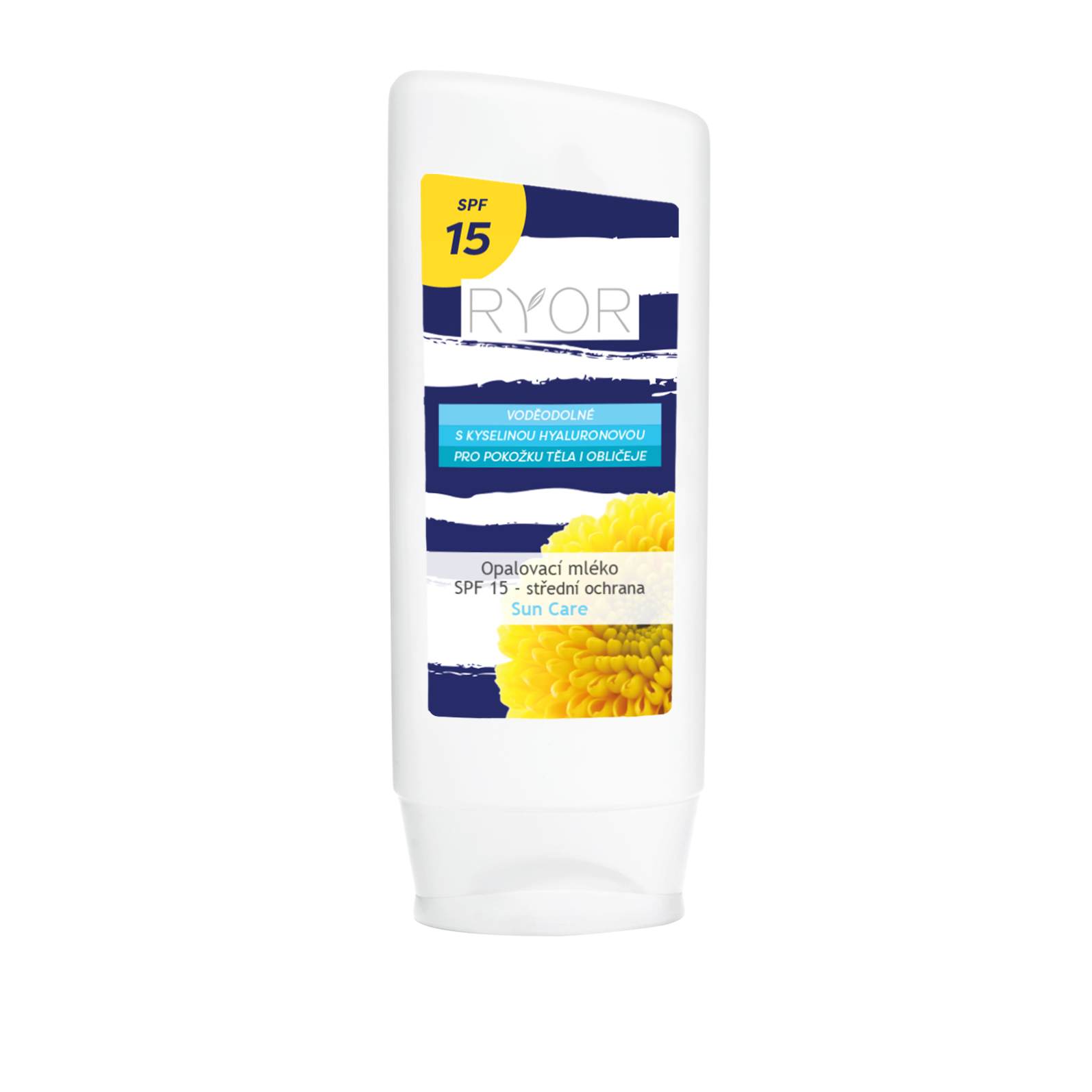 Ryor Opalovací mléko SPF 15 – střední ochrana Sun Care 200 ml