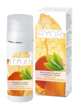 Ryor Krém proti zarudnutí a rozšířeným žilkám (s probiotiky) Derma Ryor 50 ml