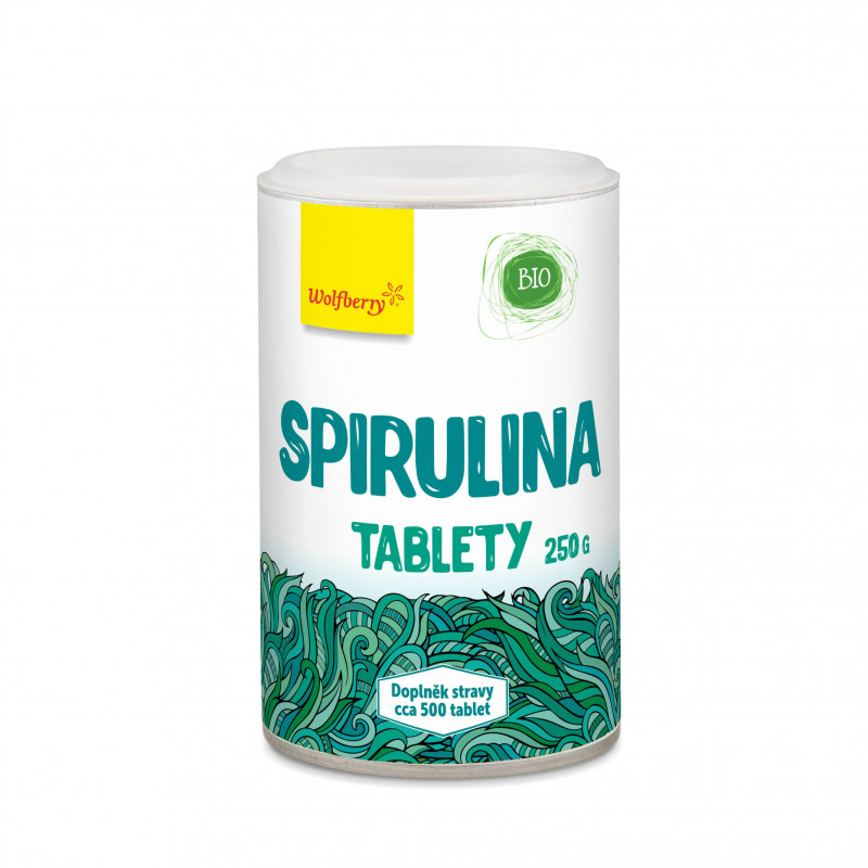 Wolfberry Bio Spirulina 100 g (500 tbl.)