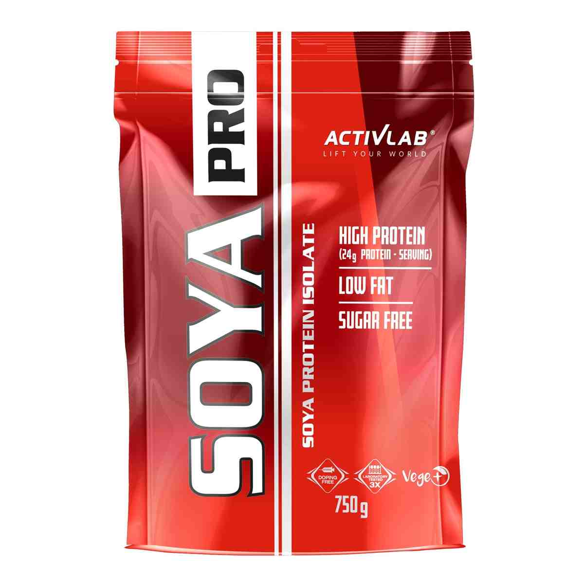 ActivLab Soja Pro sojový proteinový izolát jahoda 750 g