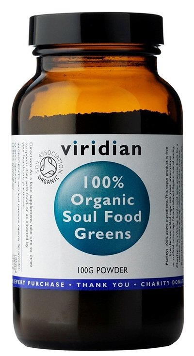 Viridian 100% Organic Soul Food Greens 100 g