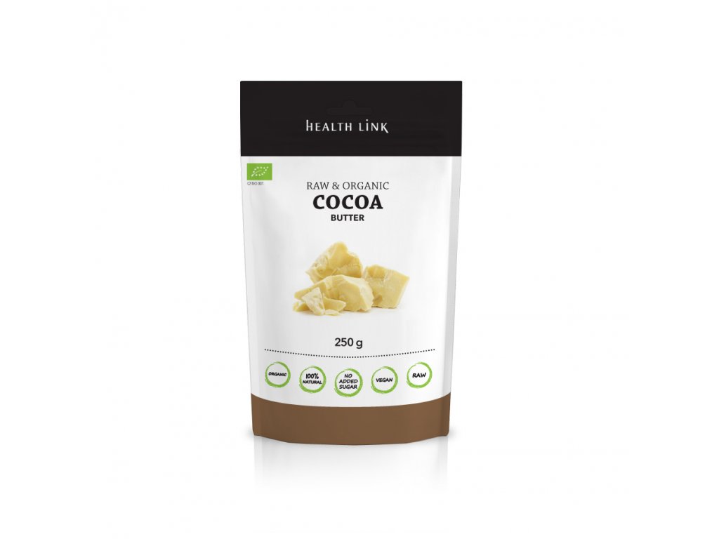 Health Link Bio Kakaové máslo kousky 250 g