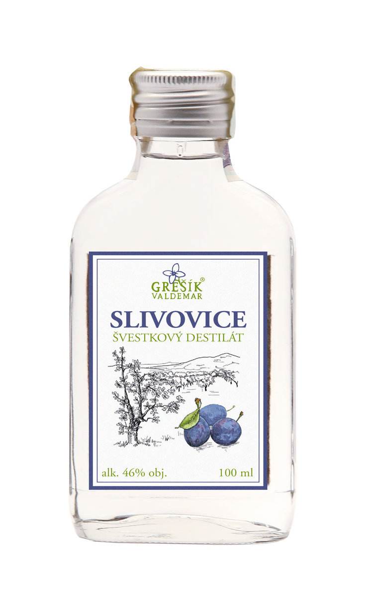 Grešík Slivovice Balení: 100 ml