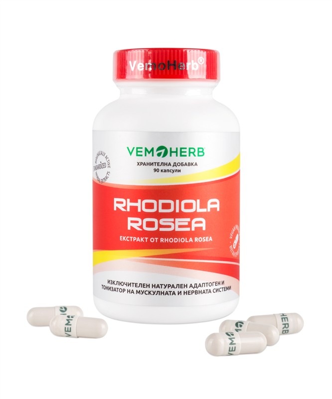 VemoHerb Rhodiola Rosea 90 kapslí