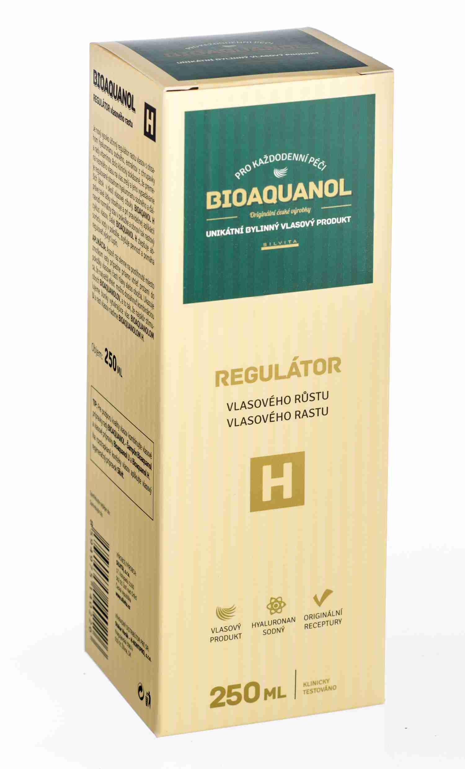 Silvita Bioaquanol H regulátor vlasového růstu 250 ml