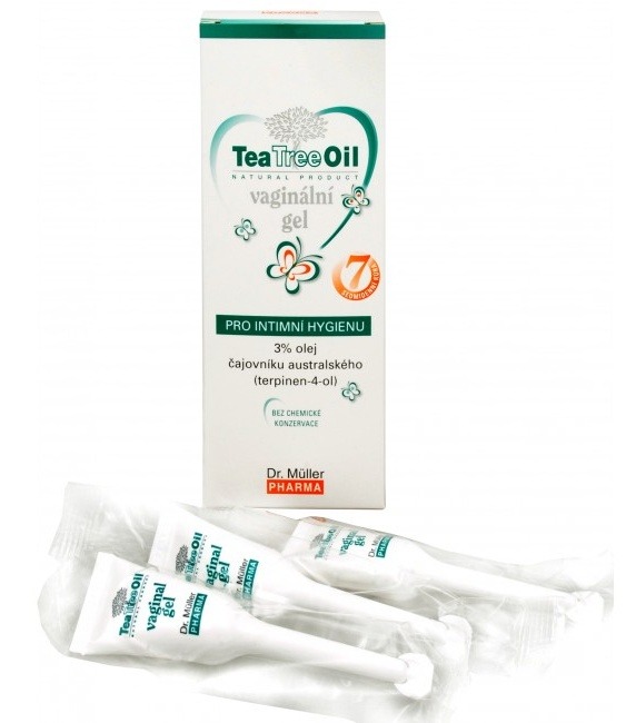 Dr. Müller Dr. Muller Tea Tree Oil vaginální gel 7x7,5 g