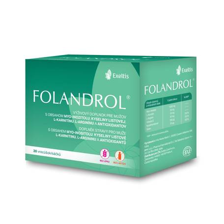 Exeltis Folandrol - doplněk stravy pro muže 30 sáčků