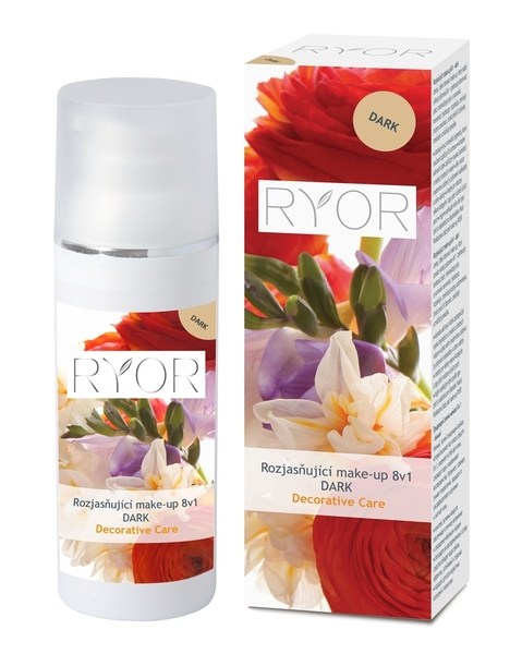 Ryor Rozjasňující make-up 8v1 Dark 30 ml