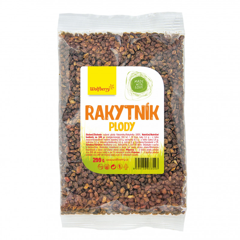 Wolfberry Rakytník plod 200 g