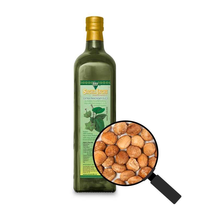 Oro Verde Sacha Inchi extra panenský olej 250 ml