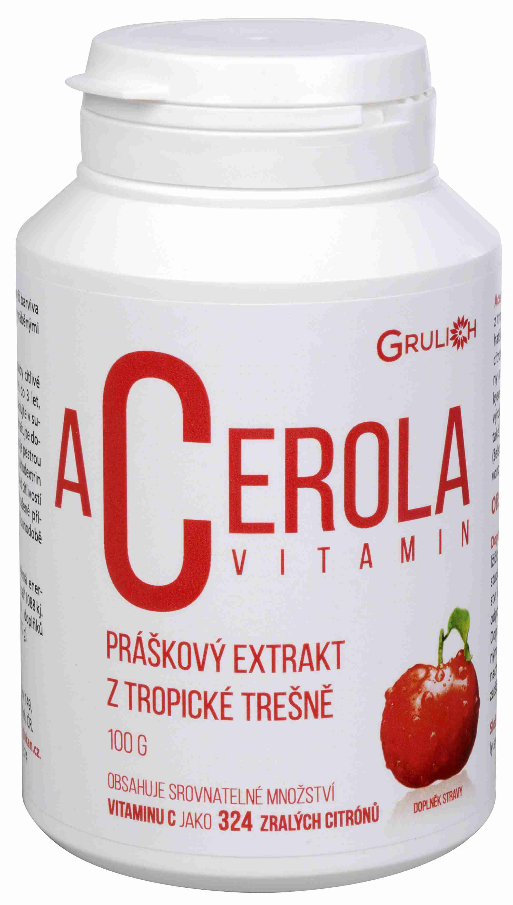 Grulich Acerola vitamín 100 g