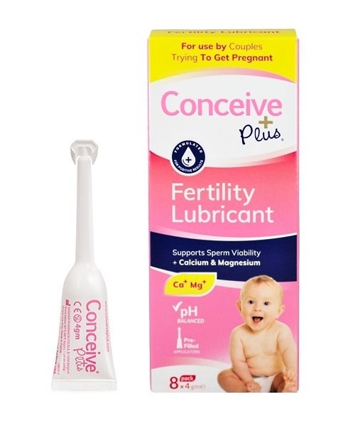 Adiel Conceive Plus - lubrikační gel pro podporu početí s aplikátorem 8x4 g