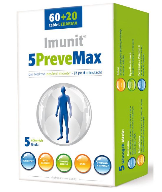 Simply You Imunit 5PreveMax 60 tbl. + 20 tbl. ZDARMA