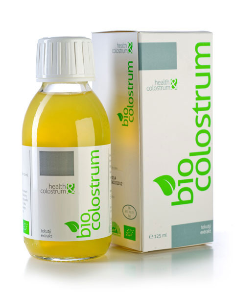 HEALTH & COLOSTRUM Bio colostrum tekuté čisté 125 ml